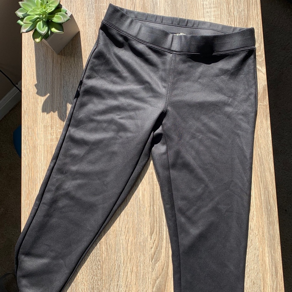 Faux leather leggings